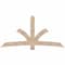Ekena Millwork Davenport Smooth Timber Gable Bracket, Douglas Fir, 84"W x 42"H x 1 1/2"D x 5 1/2"F, 12/12 Pitch GBW084X42X0206DAV00SDF - alternate 1
